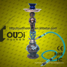 Popular Crystal Shisha Khalil Mamoon with narguile electric hookah